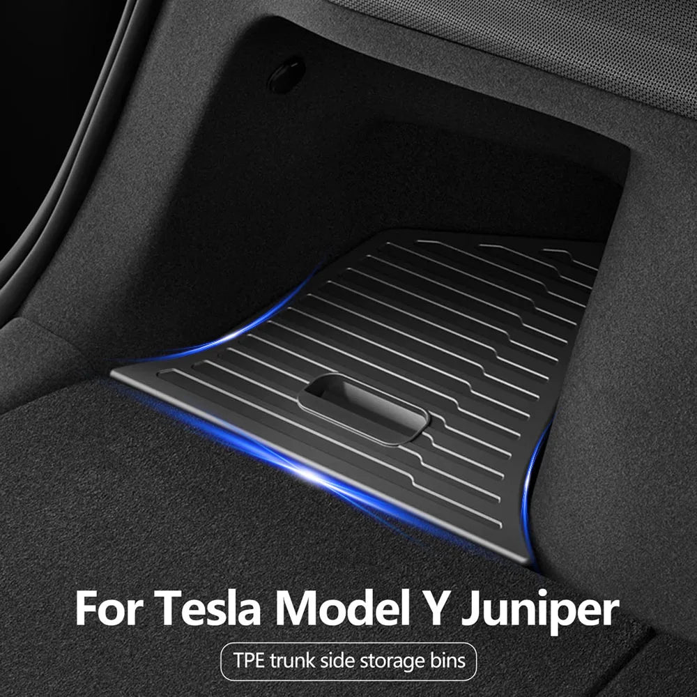 Rear Trunk Side Storage Bin for Model Y Juniper (2025+)
