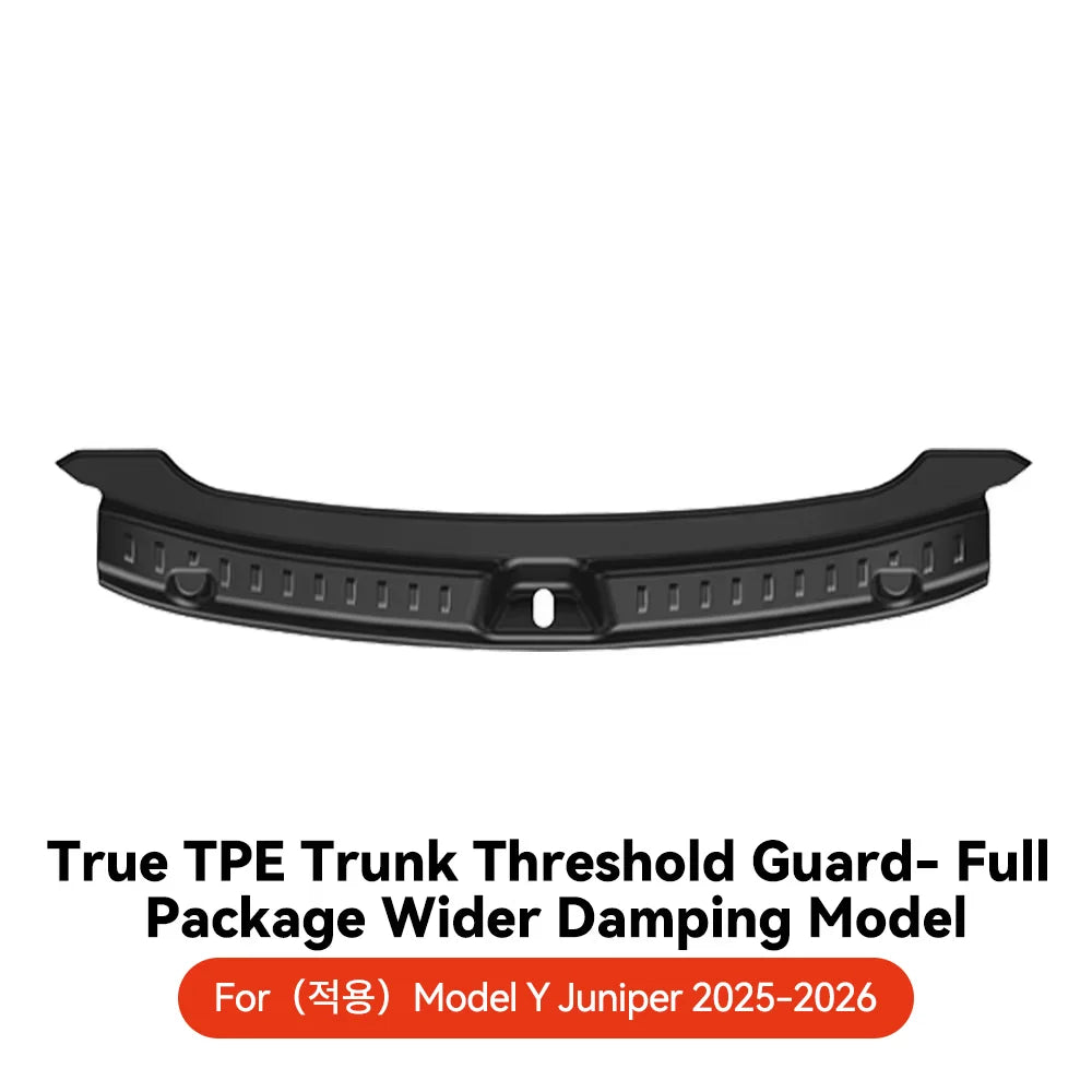 Rear Trunk Sill Guard for Model 3 Highland (2024+) & Model Y Juniper (2025+)