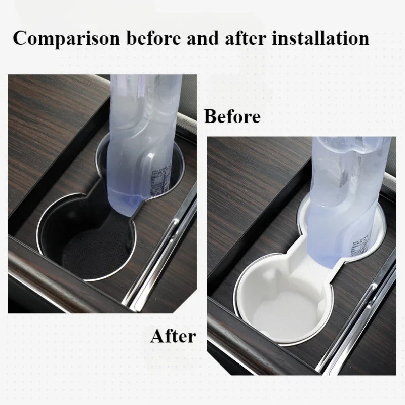 Silicone Center Console Cup Holder for Model X (2021+)
