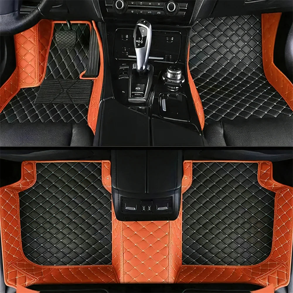 Luxury Leather Floor Mats for BMW i4 G26 (2022-2026)