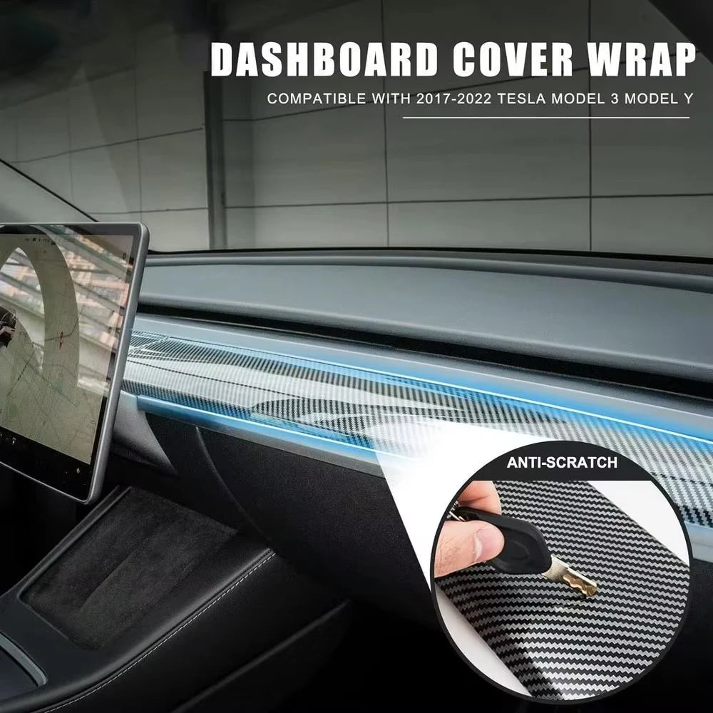 Dashboard & Door Trim Cover for Model Y (2020-2024)