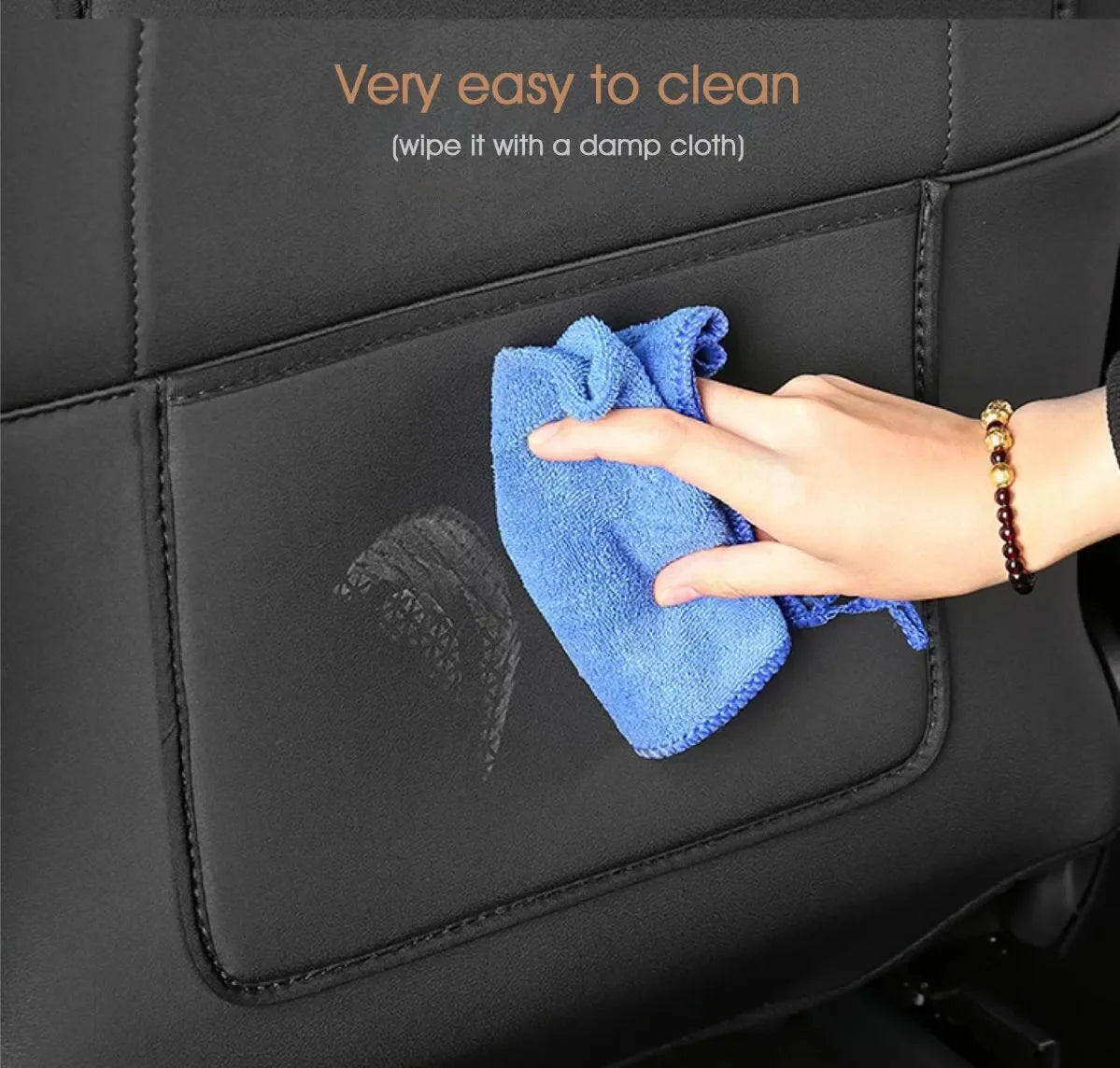 Rear Seat Back Anti-Kick Mats for Model 3 (2017-2023) & Model Y (2020-2023)