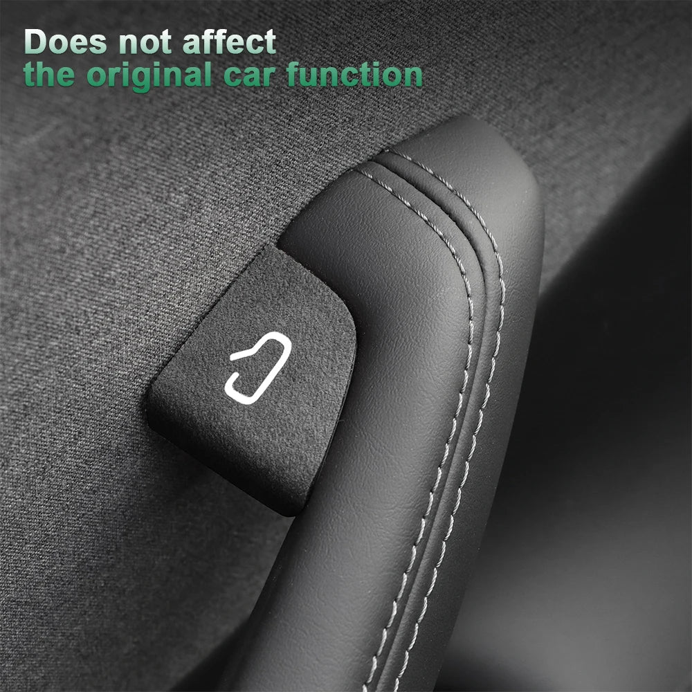 Suede Door-Switch Trim Patch for Model 3 Highland (2024+)