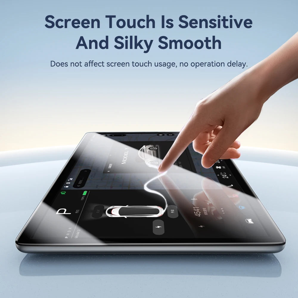 Matte Tempered Glass Screen Protector for Model 3 / Model Y (2021-2023)