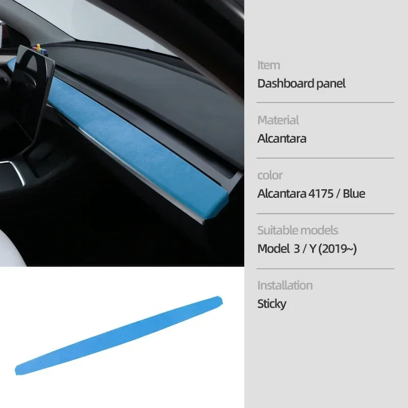 Dashboard & Door Panel Trim Wrap for Model 3 (2019-2023)