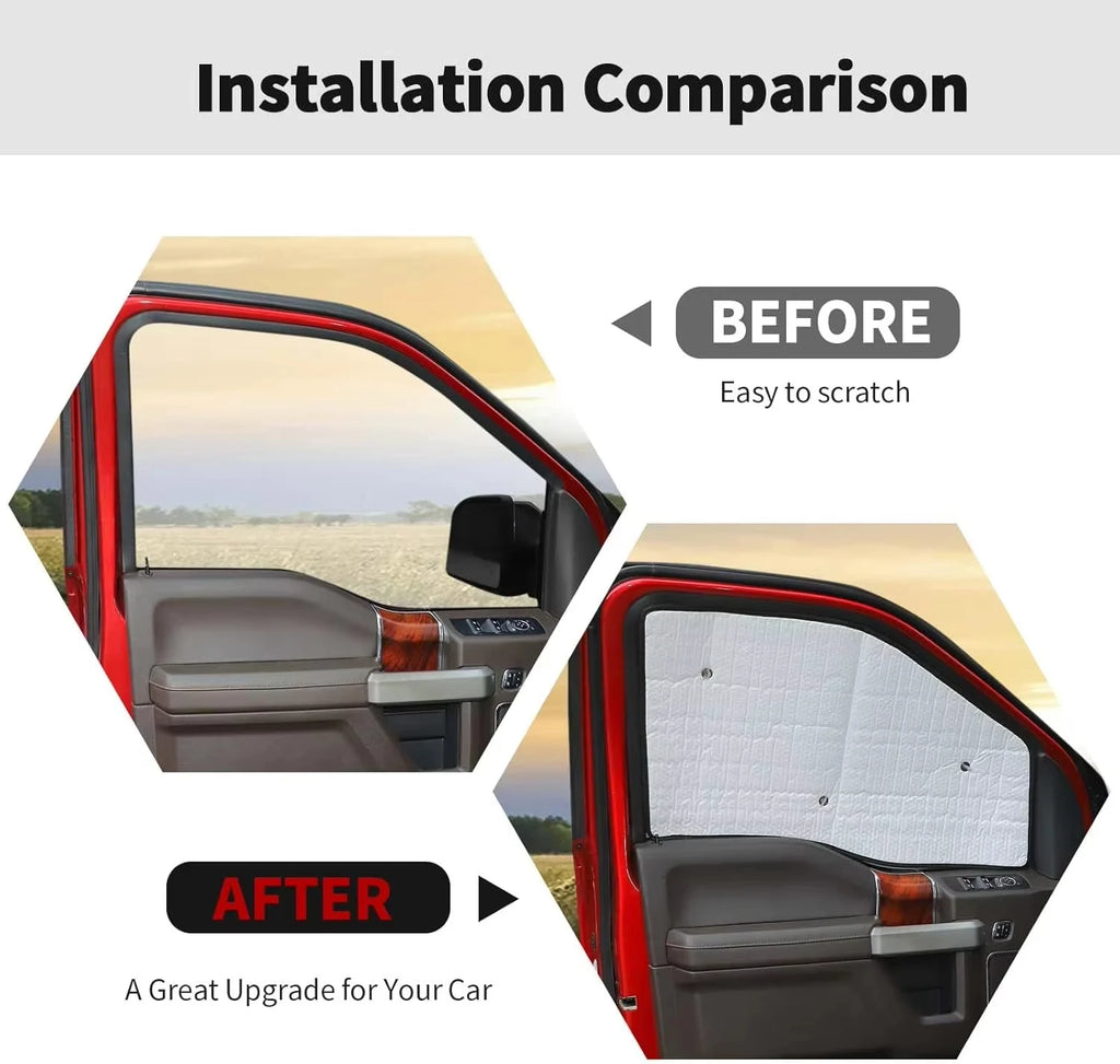 Window Sunshade Set for Rivian R1S
