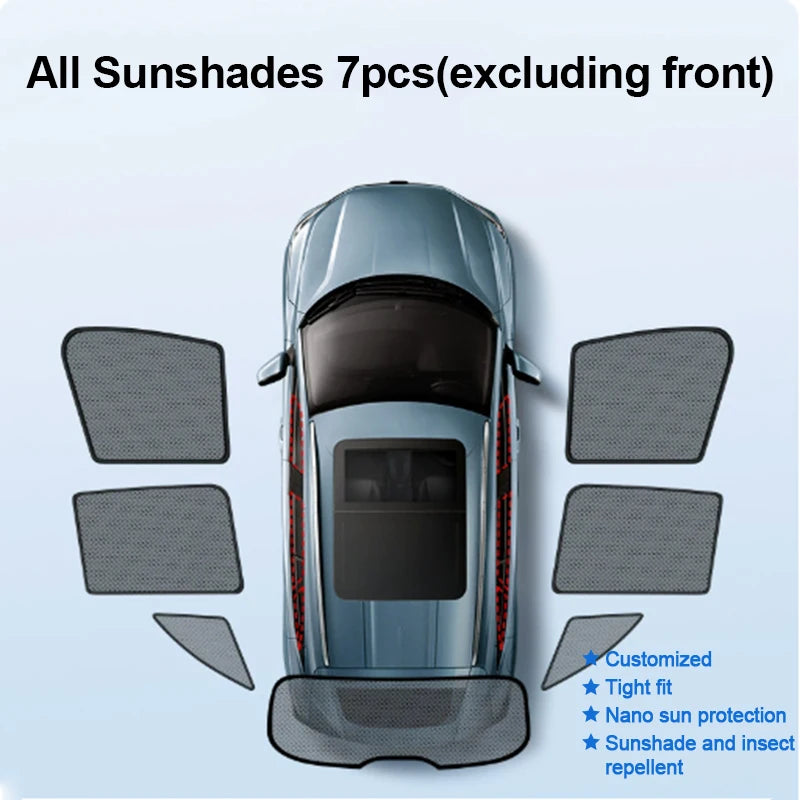 Magnetic Sunshade for Mercedes EQB