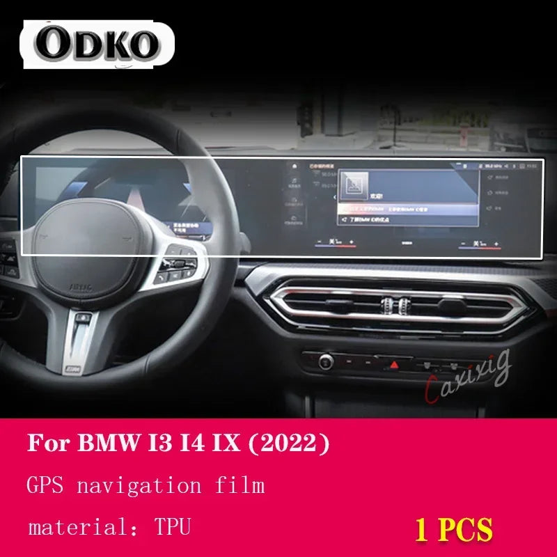 TPU Navigation Screen Film for BMW i4 / iX