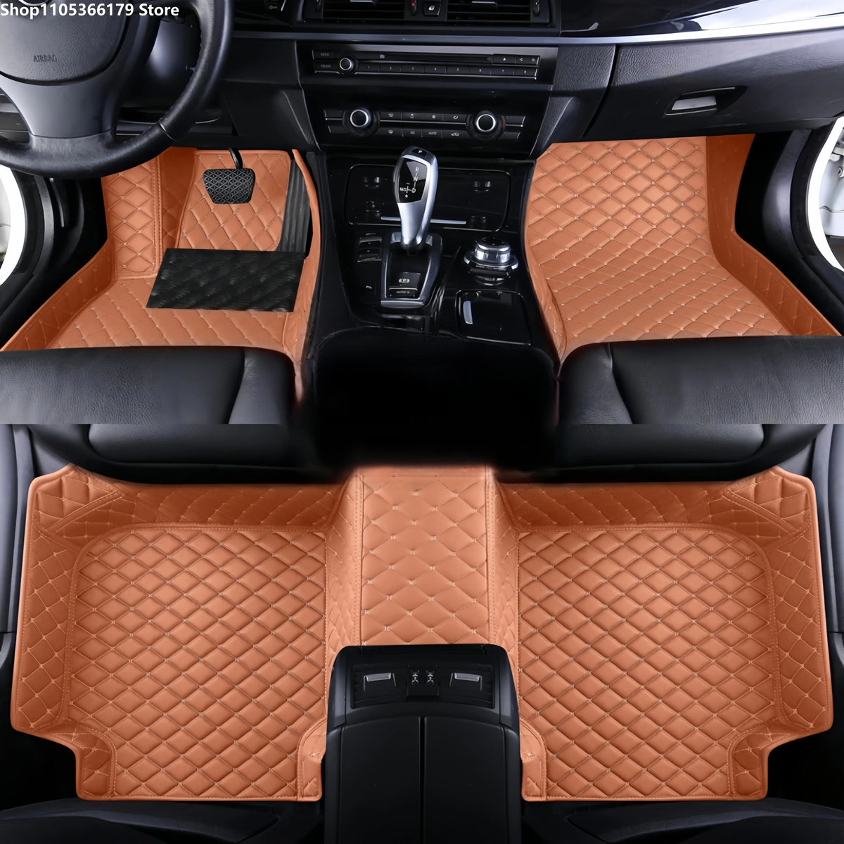 Leather-Style Floor Mats for Mustang Mach-E (2021-2025)