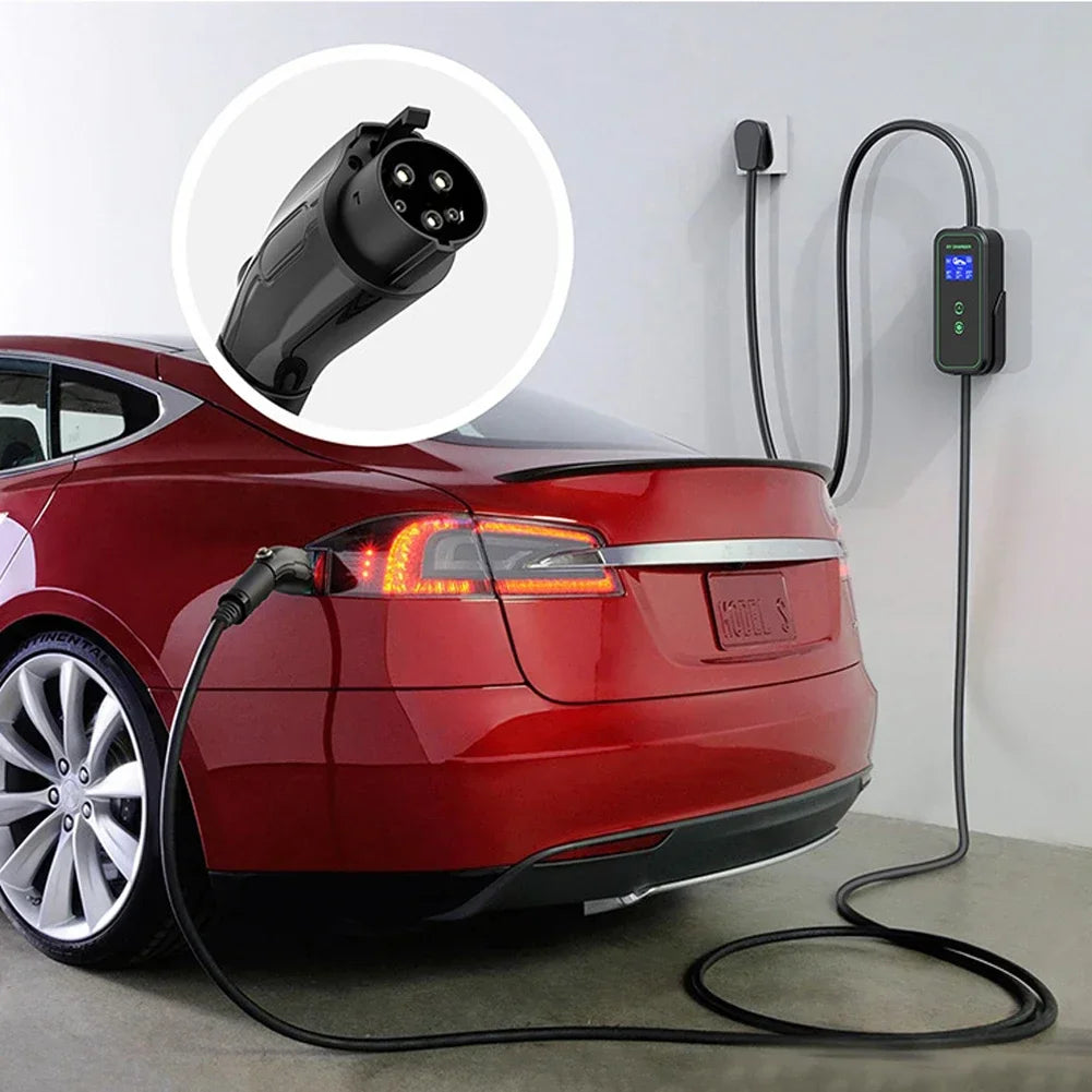 Portable EV Plug Holder Stand (NACS / J1772)