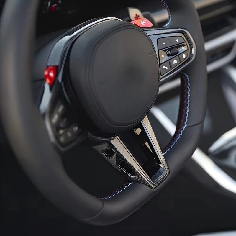 Dry Carbon Fiber Steering Wheel for BMW iX / G70 Family