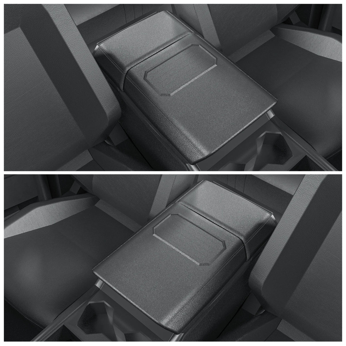 TPE Center Armrest Box Protector Cover for Cybertruck (2024-2026)