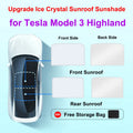 Ice-Cloth Glass Roof Sunshade for Model 3 / Model Y