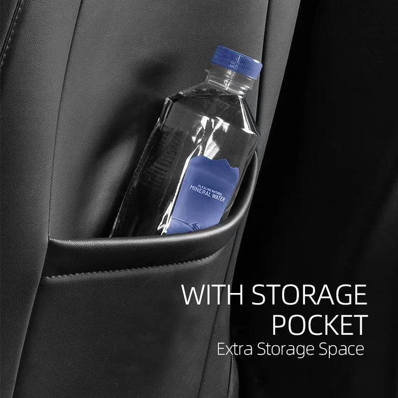 Seat-Back Kick Protector with Organizer for Model 3 & Model Y