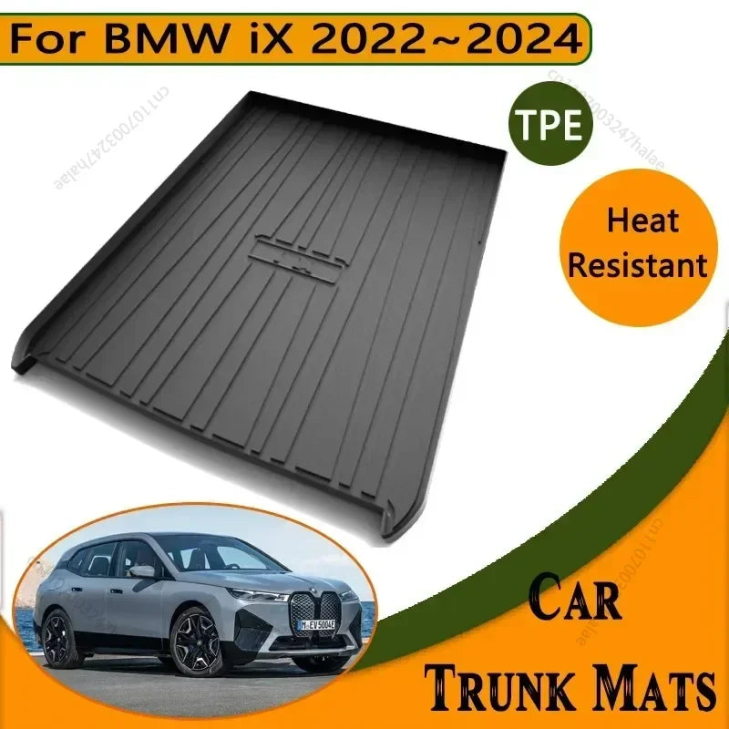 TPE Rear Trunk Mat for BMW iX (2022-2024)