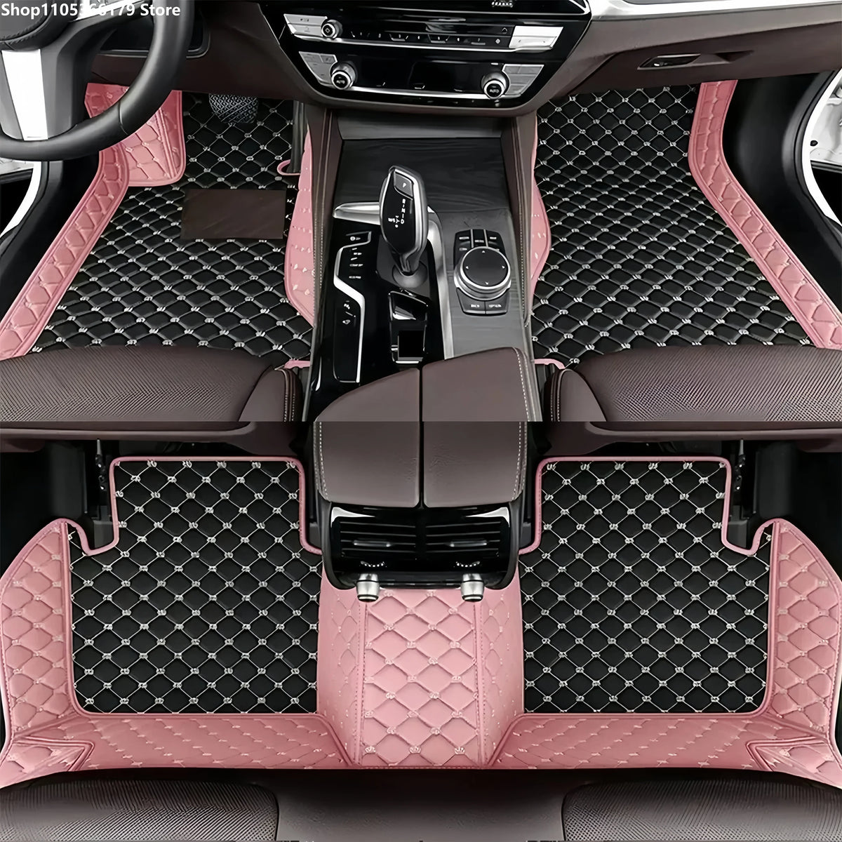 Leather-Style Floor Mats for Mustang Mach-E (2021-2025)