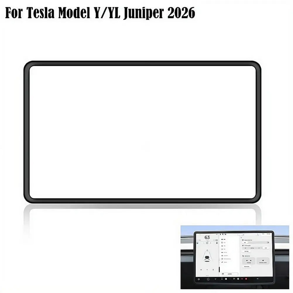Silicone Screen Bezel Protector for Model Y Juniper (2025+)