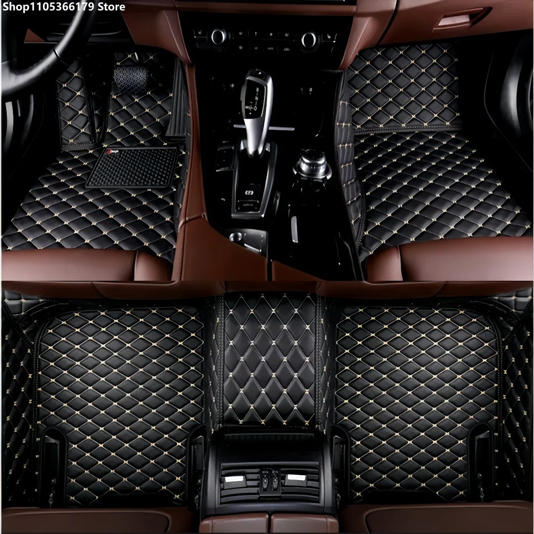 Leather-Style Floor Mats for Mustang Mach-E (2021-2025)