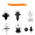 85-Piece Push Pin Clip & Fastener Kit for Model 3, Model Y, Model S & Model X