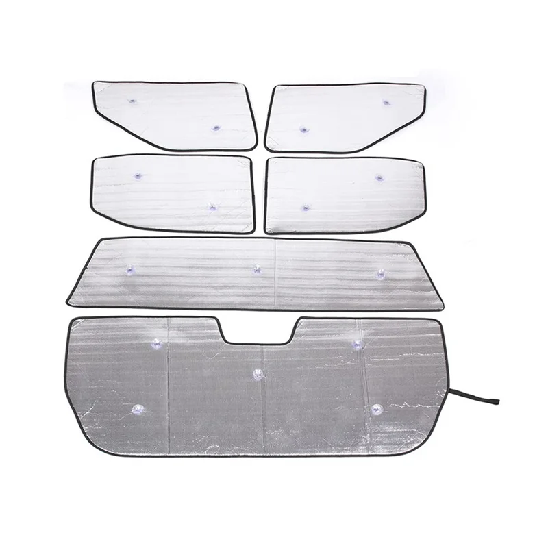 Windshield & Side Sunshade Set for Rivian R1T