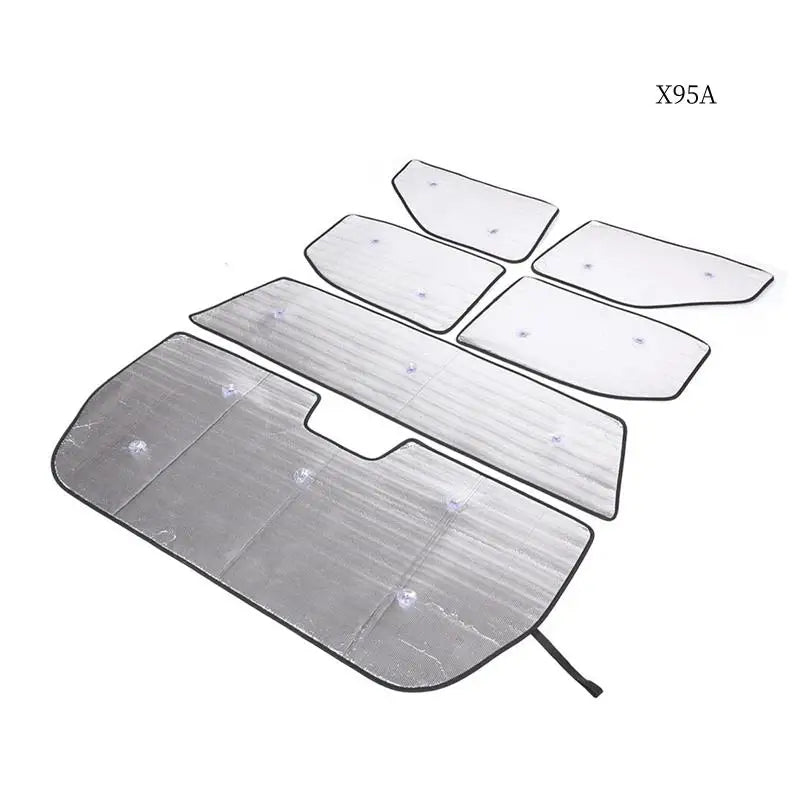 Windshield & Side Sunshade Set for Rivian R1T