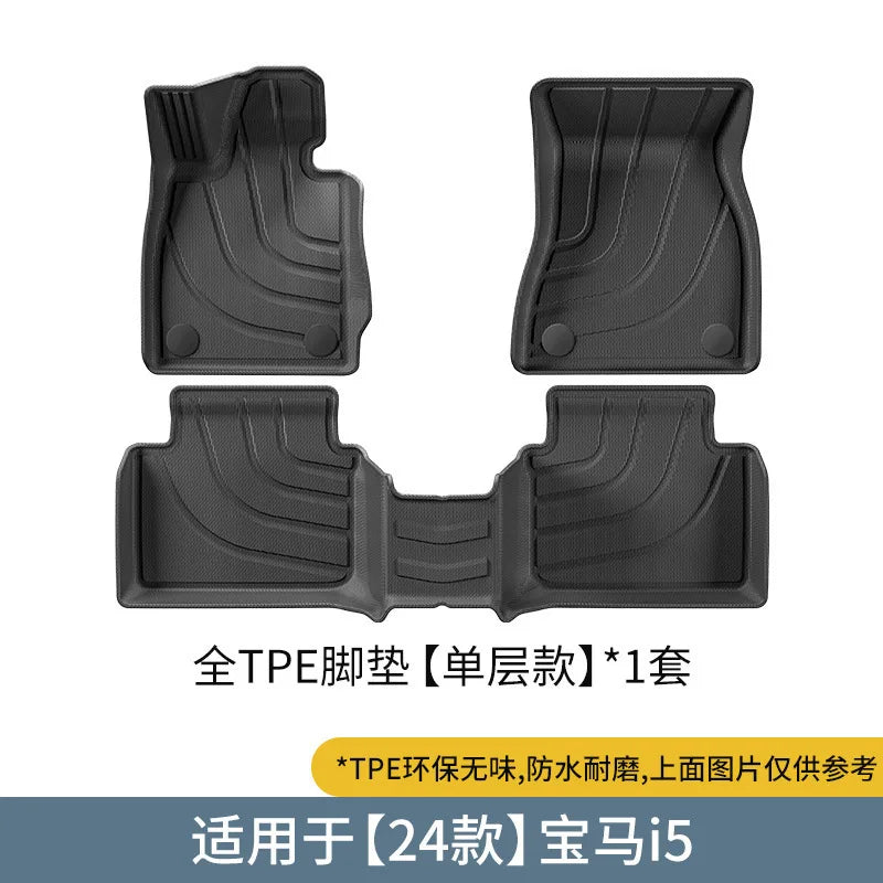 TPE Floor & Trunk Mats for BMW i5 (2024)