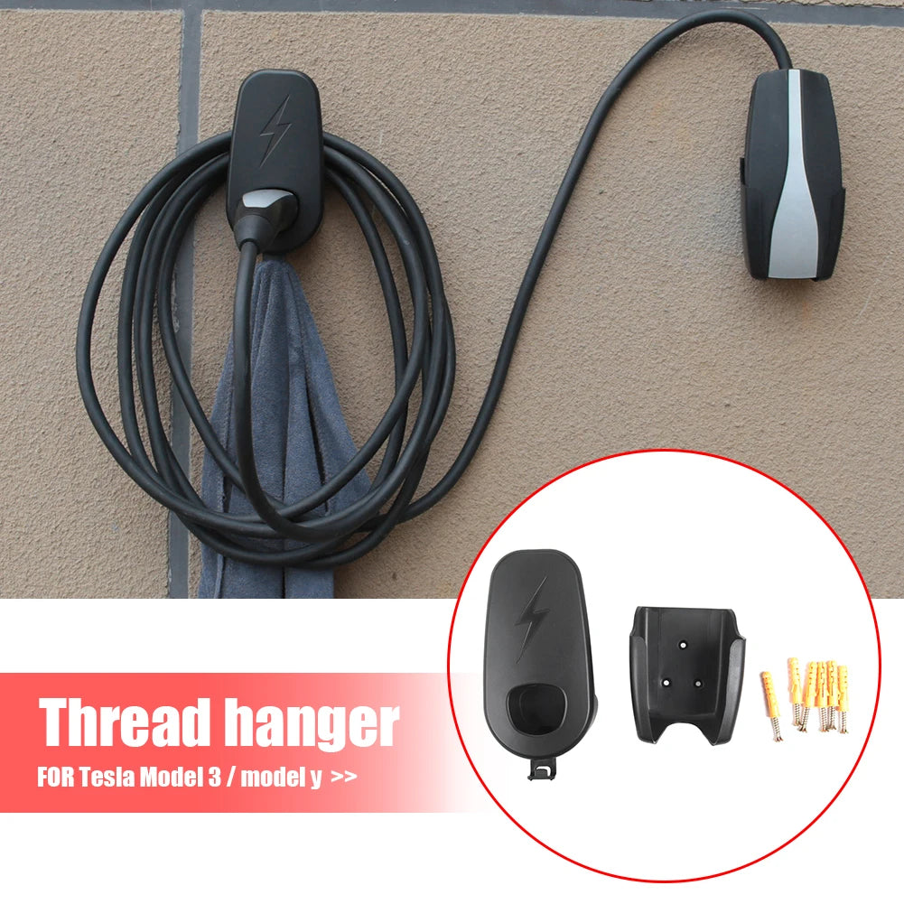 Wall Mount & Cable Organizer for NACS Mobile Connector