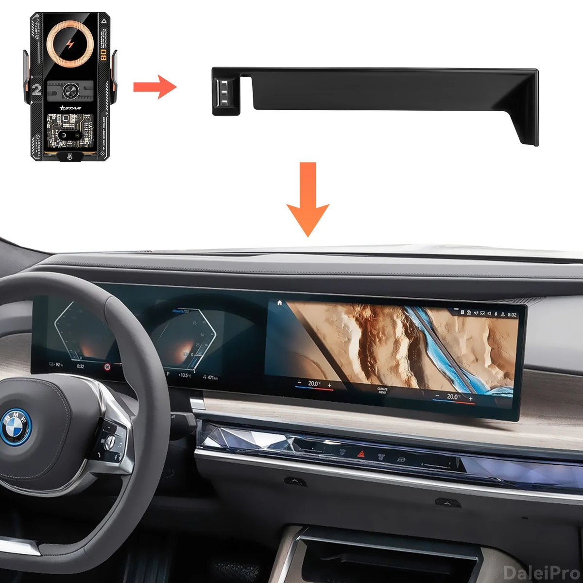 Phone Holder for BMW i7 G70 (2023-2026)