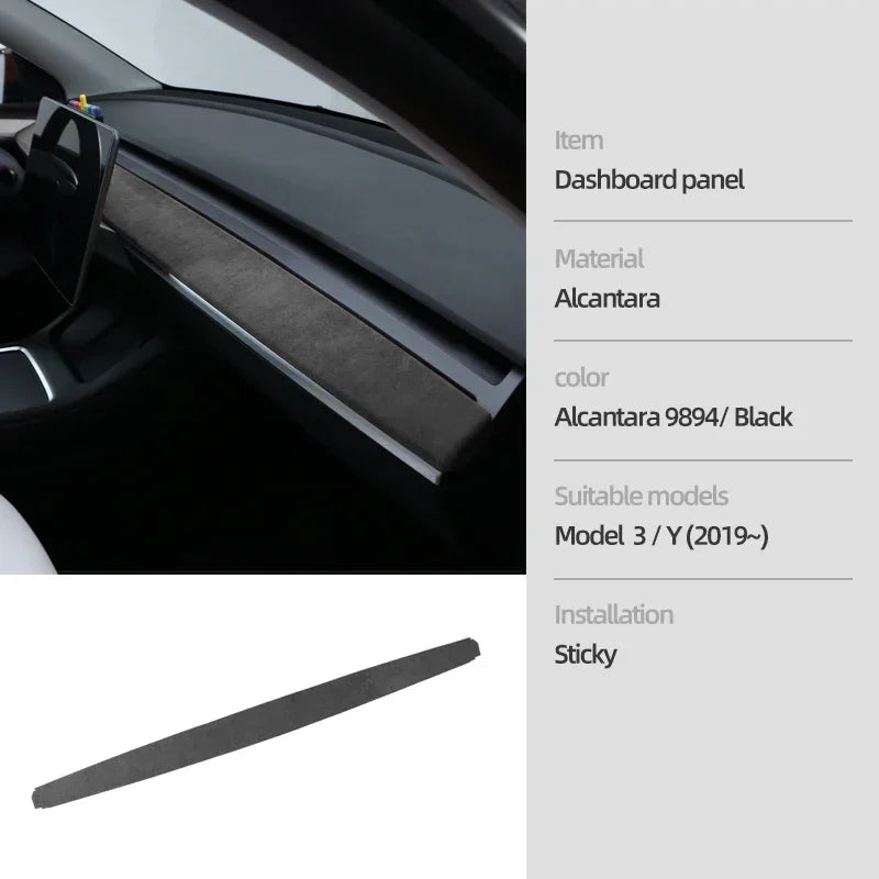 Dashboard & Door Panel Trim Wrap for Model 3 (2019-2023)