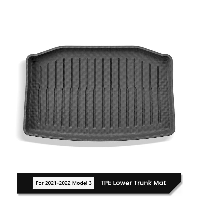 TPE Front & Rear Trunk Mats for Model 3 (2017-2023) & Model Y (2020-2024)
