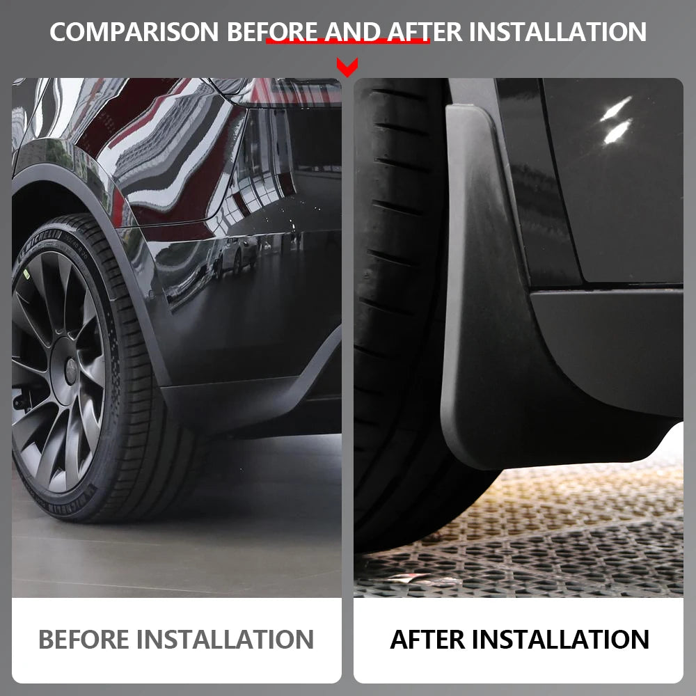 Soft Mud Flaps for Model 3 (2017-2023)