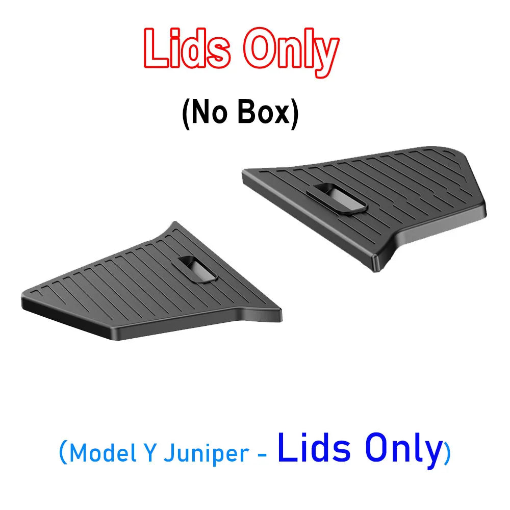 Rear Trunk Side Storage Bin for Model Y Juniper (2025+)