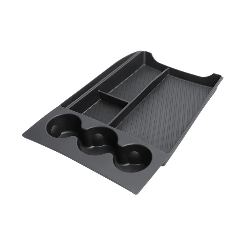 Lower Console Organizer with Cup Holder for Rivian R1T & R1S