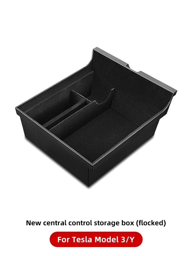 Center Armrest Hidden Storage Tray for Model 3 (2021-2023)