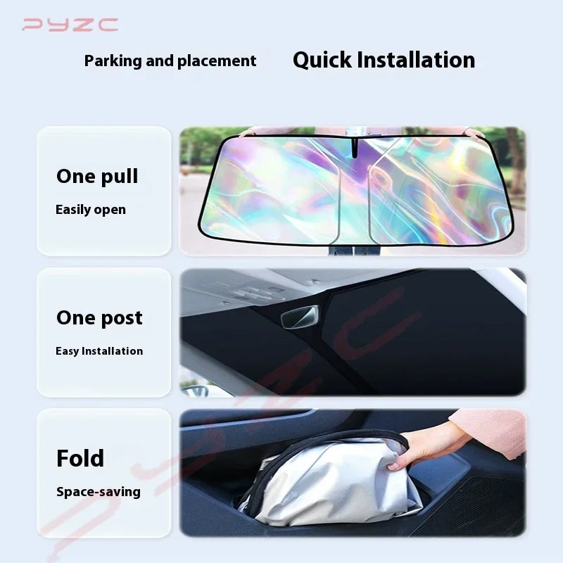 Windshield Sunshade for BMW iX (2021-2026)