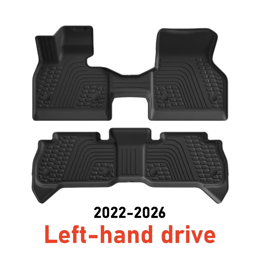 All-Weather TPE Floor Mats for BMW iX (2022-2026)