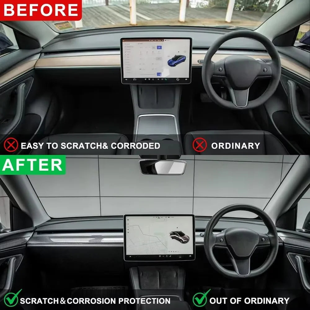 Dashboard & Door Trim Cover for Model Y (2020-2024)