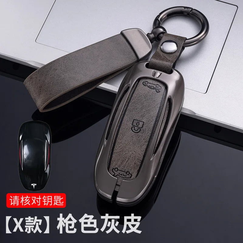 Key Card / Fob Leather Case for Model 3 / Y / S / X