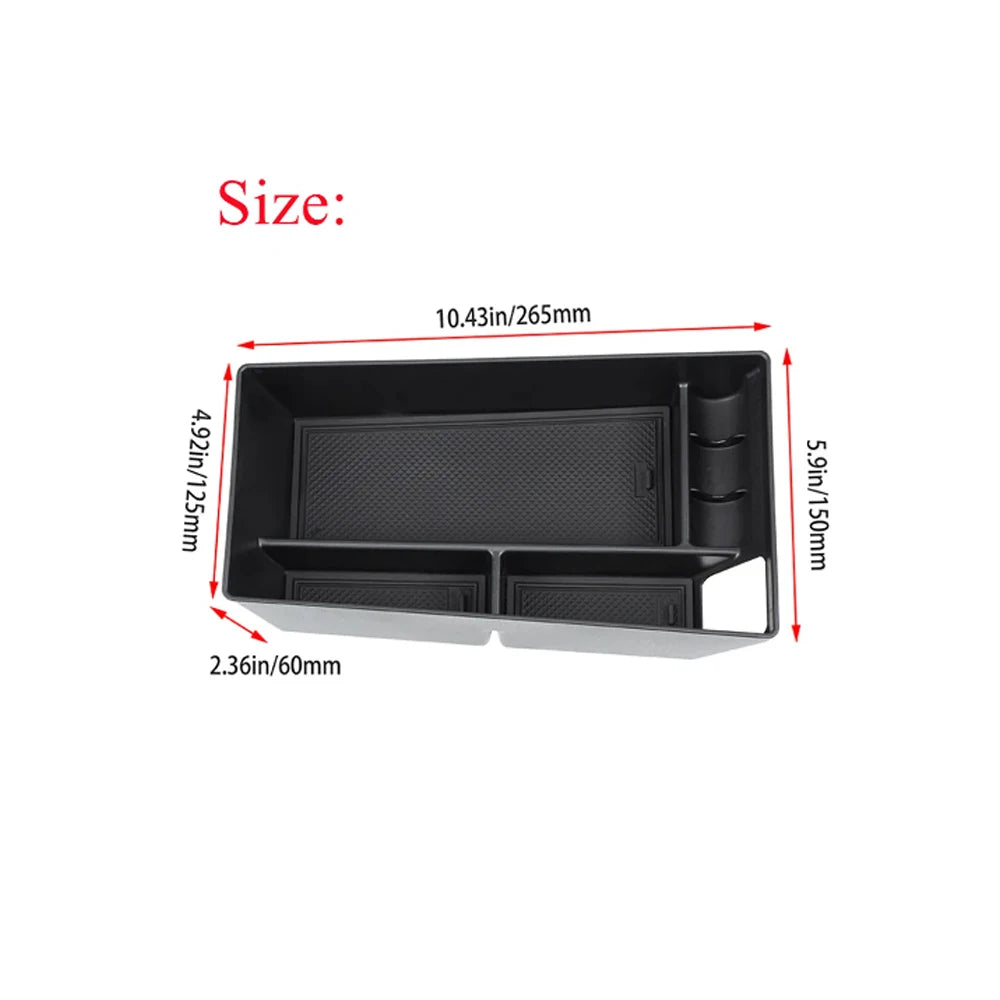 Center Console Armrest Organizer for Mustang Mach-E