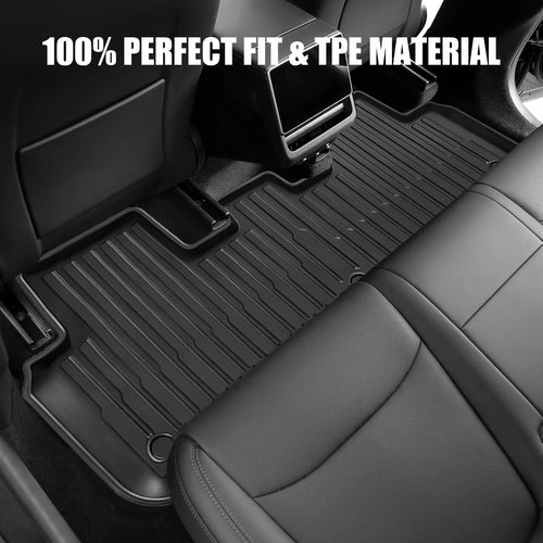6-Piece TPE Floor Liners for Model Y (2021-2024)