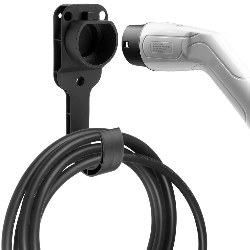 EV Charging Cable Wall Hook (J1772 Plug)