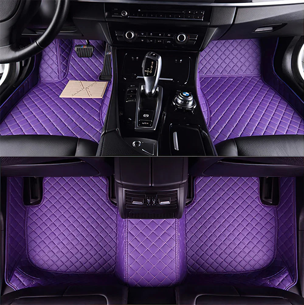 Luxury Leather Floor Mats for BMW i4 G26 (2022-2026)