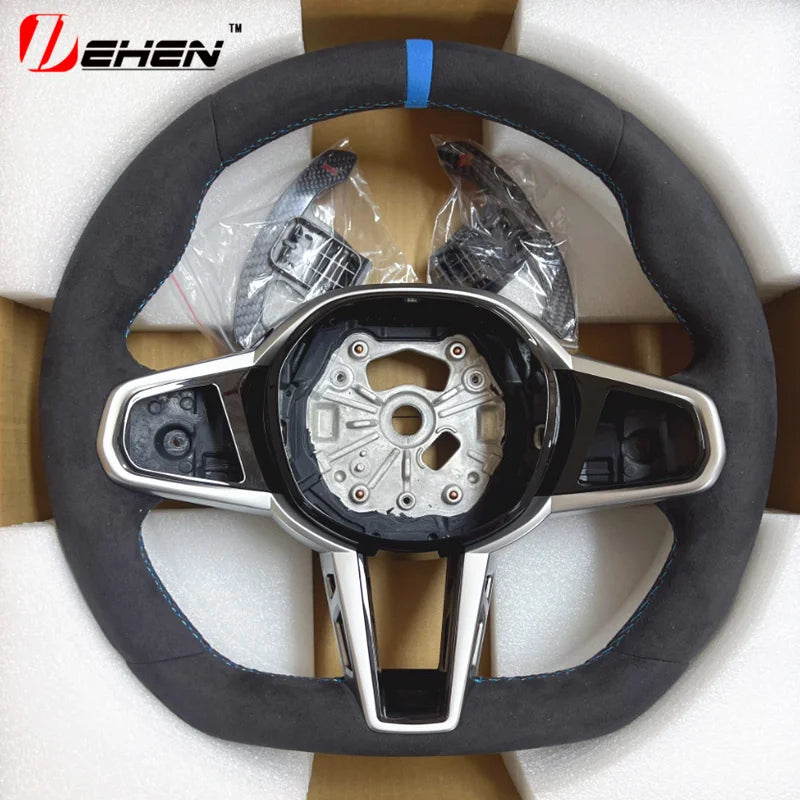 Carbon Fiber Steering Wheel for BMW i4 / G20 / G80 Family