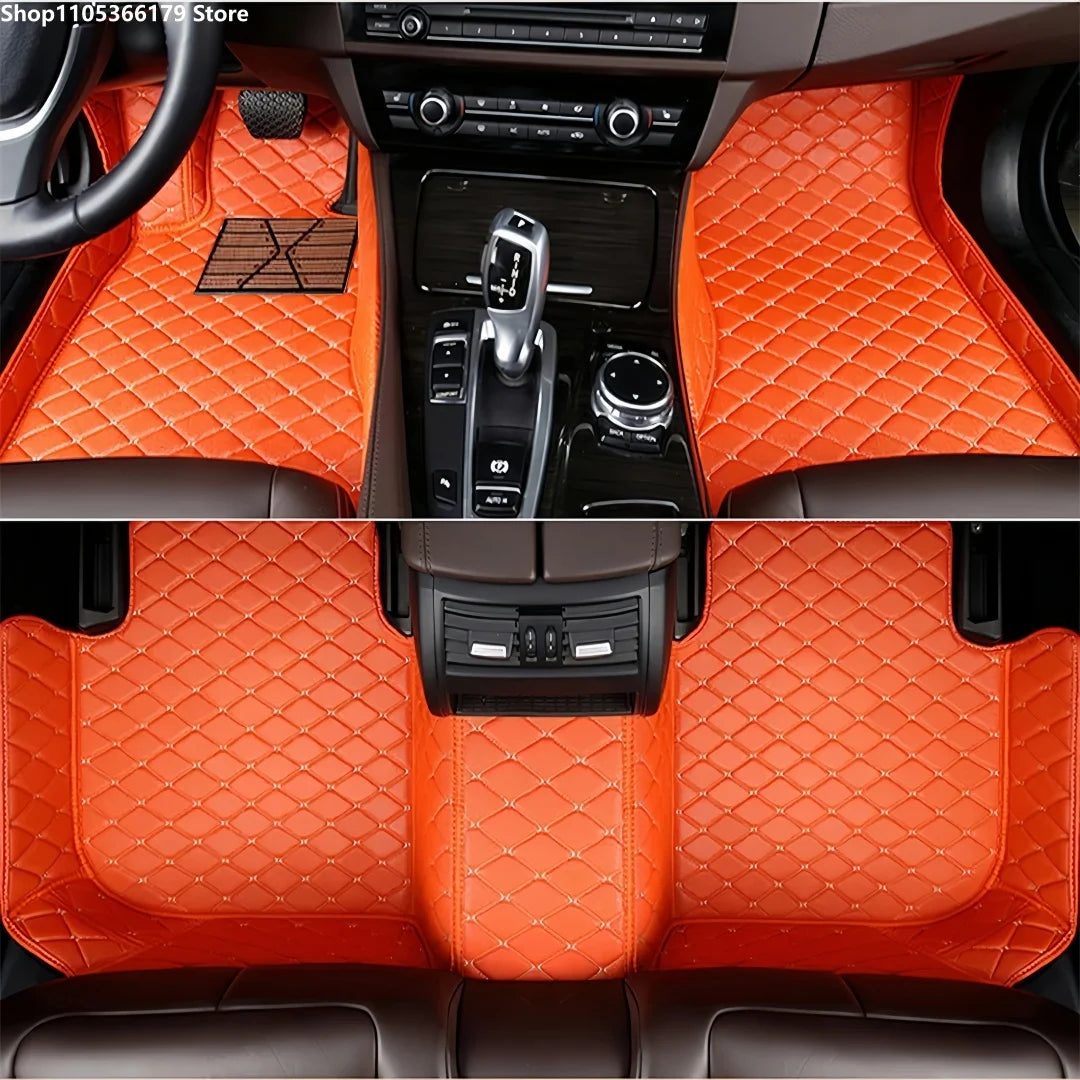Leather-Style Floor Mats for Mustang Mach-E (2021-2025)