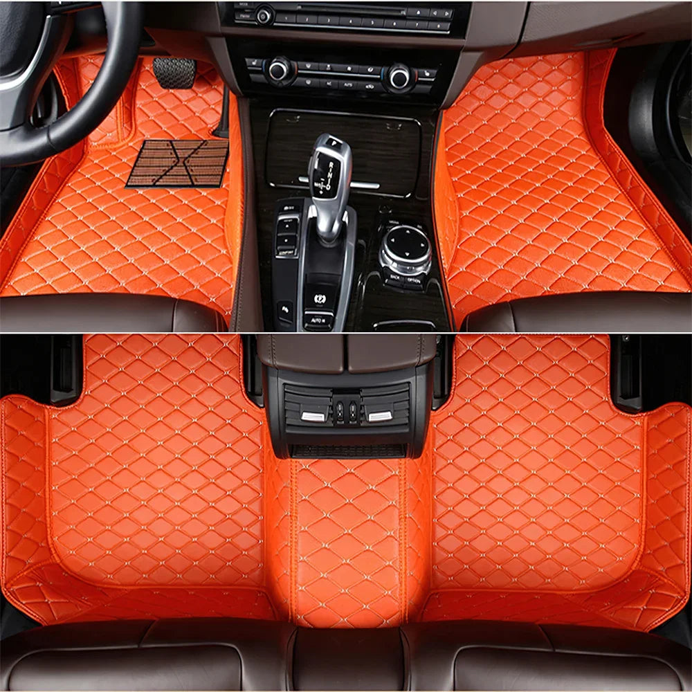 Luxury Leather Floor Mats for BMW i4 G26 (2022-2026)