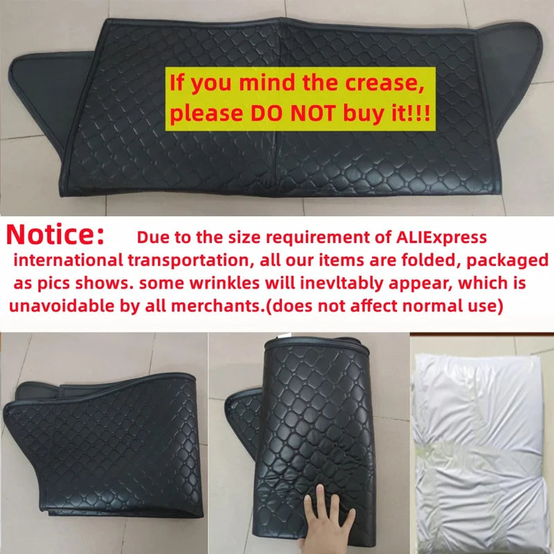 Leather Trunk Mat for BMW iX (2022-2026)