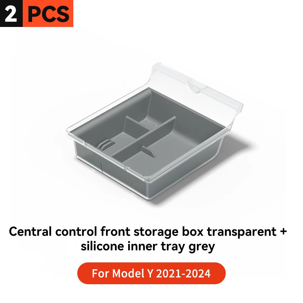Center Armrest Hidden Storage Tray for Model 3 (2021-2023)