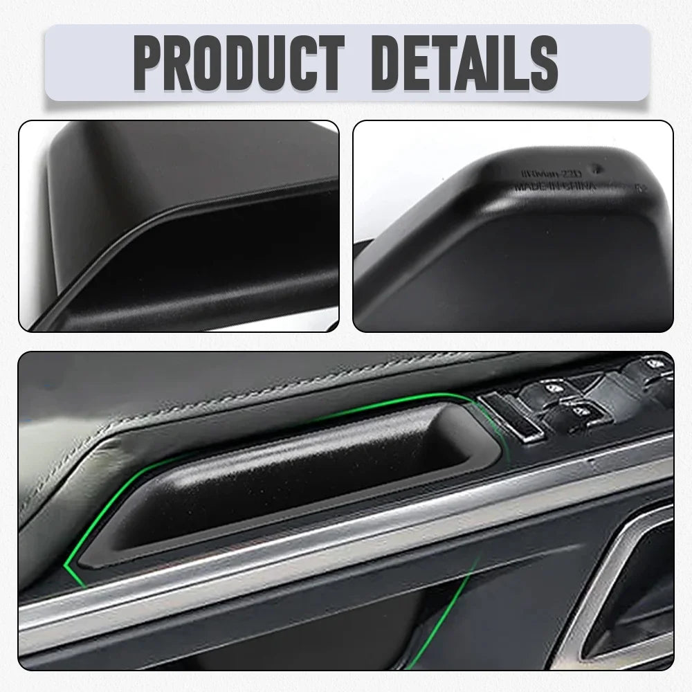 Front Door Handle Storage Boxes for Rivian R1T & R1S