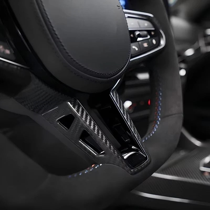 Dry Carbon Fiber Steering Wheel for BMW iX / G70 Family