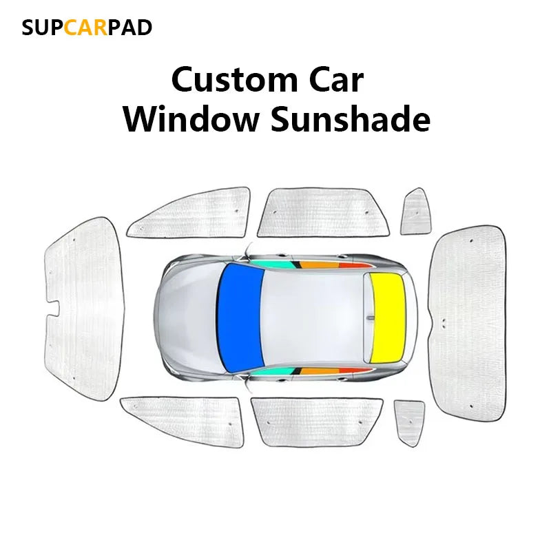 Full-Set Window & Windshield Sunshade for Lucid Air (2022-2026)